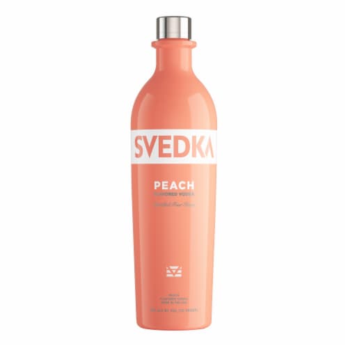 SVEDKA Peach Flavored Vodka Perspective: back