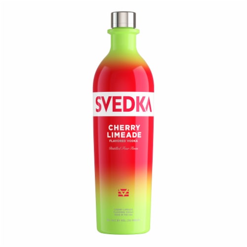SVEDKA Cherry Limeade Flavored Vodka Perspective: back