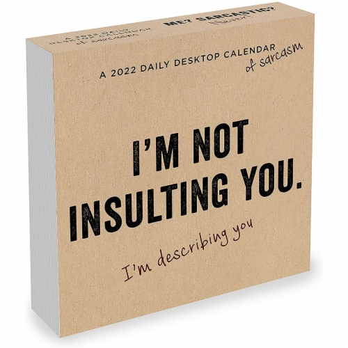 Desktop Calendar 2022 AnitAffirmations 5.25 , 12 Month TearOff Pages