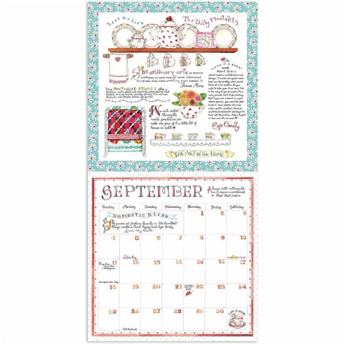 2022 Susan Branch Wall Calendar by TF Publishing Perspective: back