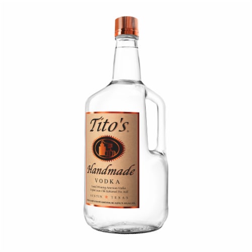 Tito's Handmade Vodka Perspective: back