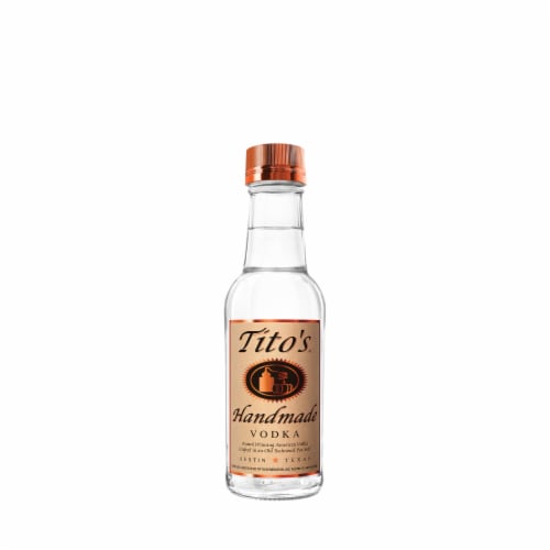 Tito's Handmade Vodka Perspective: back