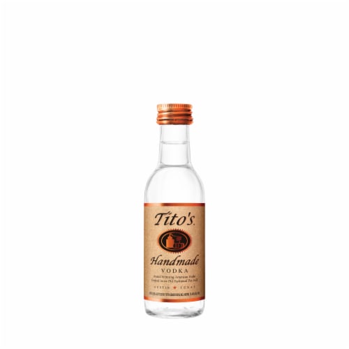 Tito's Handmade Vodka Perspective: back