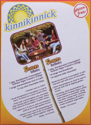 Kinnikinnick S'moreables® Graham Style Crackers Perspective: back