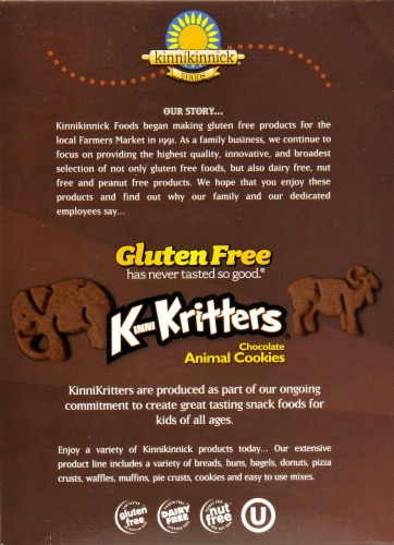 KinniKriters Chocolate Animal Crackers Perspective: back