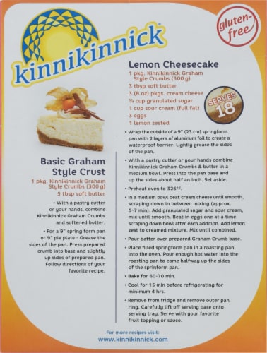 Kinnikinnick Graham Style Crumbs Perspective: back