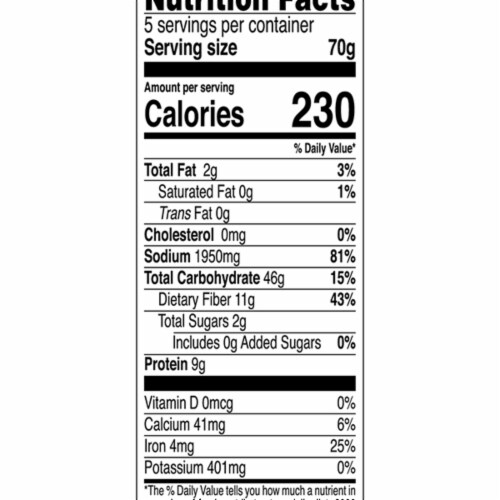 National® Quick Cook Haleem Recipe Mix Perspective: back