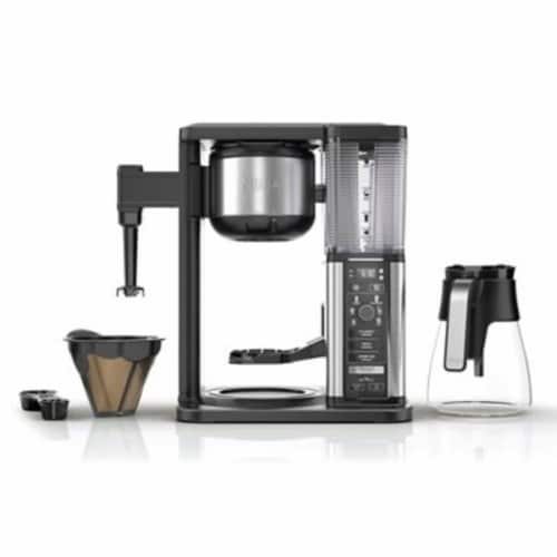 Ninja® Specialty Coffee Maker - Black/Silver Perspective: back