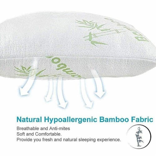 Dr Pillow Rayon From Bamboo Memory Foam Pillows, Standard Kroger