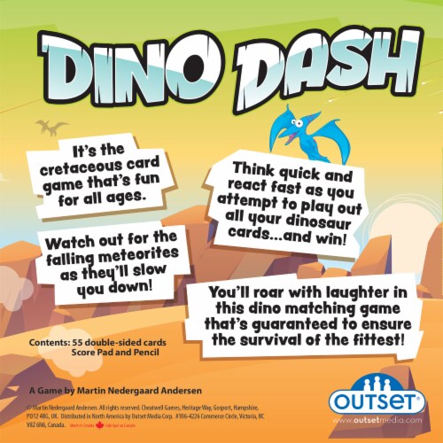 Dino Dash Game Perspective: back