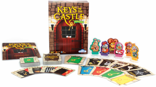 Outset Media® Keys to the Castle Tile Game Perspective: back