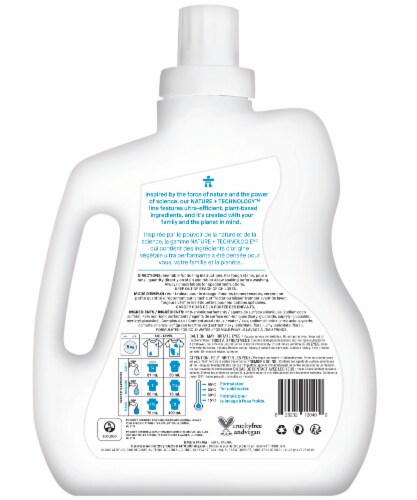 Attitude® Wildflowers Laundry Detergent Perspective: back