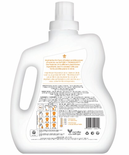 Attitude® Citrus Zest Laundry Detergent Perspective: back
