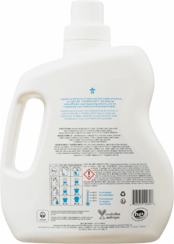 Attitude Wildflowers Laundry Detergent Perspective: back