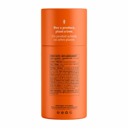 Attitude Natural Care Orange Blossom Mineral Sunscreen Stick SPF 30 Perspective: back