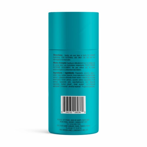 AttitudeNatural Care Mint and Cucumber After Sun Stick Perspective: back