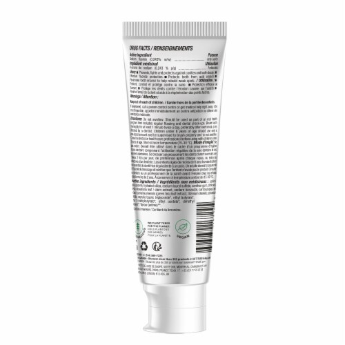 Attitude Blueberry Toothpaste With Fluoride for Kids Perspective: back