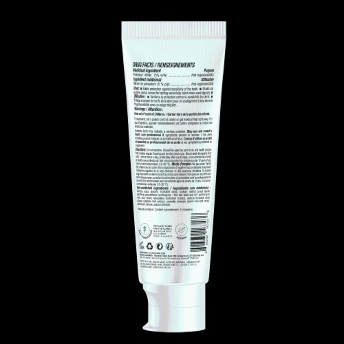 Attitude® Sensitive Spearmint Fluoride Free Toothpaste Perspective: back
