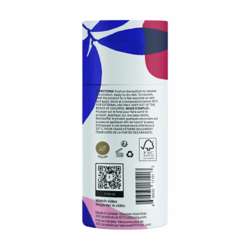 Attitude Natural Care Sandalwood Leaves Bar™ Body Butter Perspective: back