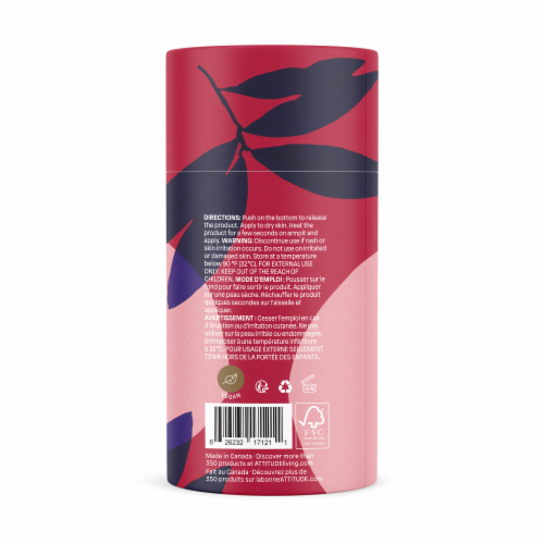 Attitude™ Sandalwood Leaves Bar™ Deodorant Perspective: back