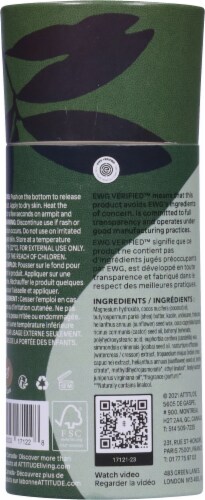 Attitude™ Herbal Musk Leaves Bar™ Deodorant Perspective: back