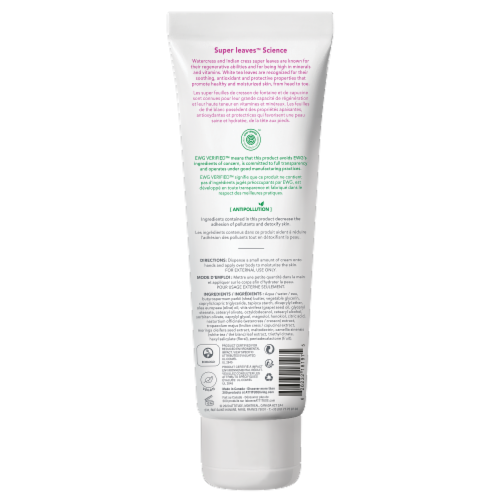 Attitude Super Leaves White Tea Soothing Body Cream Perspective: back
