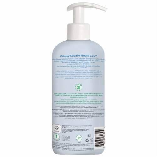 Attitude® Oatmeal Sensitive Extra Gentle Fragrance Free Daily Moisturizing Body Lotion Perspective: back