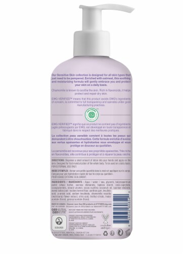Attitude® Sensitive Skin Soothing & Calming Chamomile Natural Body Lotion Perspective: back