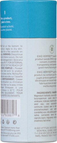Attitude® Oatmeal Sensitive Baking Soda Free Deodorant Perspective: back