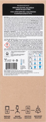 Attitude® Wildflowers Laundry Detergent Perspective: back