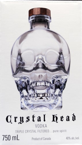 Crystal Head Vodka Perspective: back