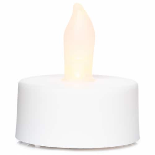 Inglow Flameless LED Tealights - White Perspective: back