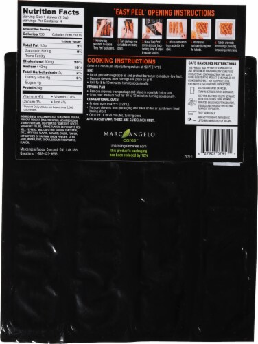 Marcangelo® Fresh Chicken BBQ Breast Skewer Perspective: back