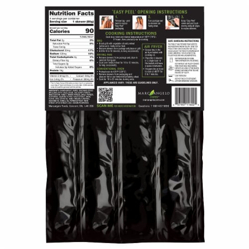 Marcangelo Chicken Breast Skewer Hatch Chile Perspective: back
