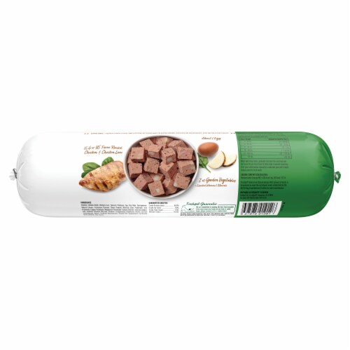 Freshpet® Select Grain Free Chicken Recipe Slice & Serve Roll Dog Food Perspective: back