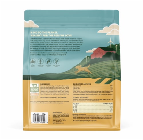 Freshpet® Nature's Grain Free Chicken Roasted Meals Wet Dog Food Perspective: back