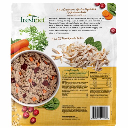 Freshpet® Select Fresh from the Kitchen Home Cooked Chicken Recipe Dog Food, 1.75 lb