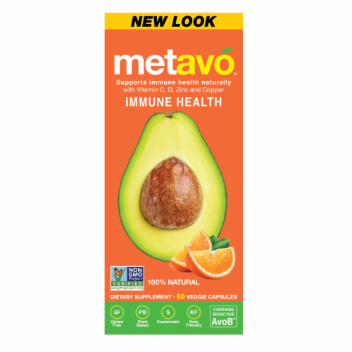 Metavo Immune Health Supplement Perspective: back