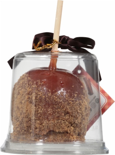 Moyer's Gourmet Chocolate Caramel Apple Perspective: back