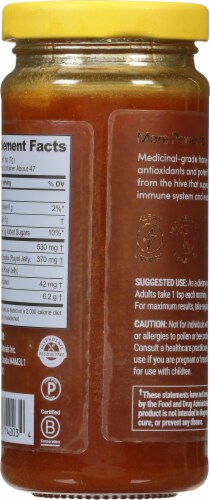 Beekeeper’s Naturals B. Powered Superfood Honey Perspective: back
