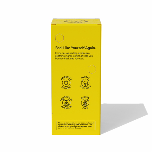 Beekeeper’s Naturals Propolis Cough Syrup Perspective: back