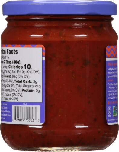 Fody Foods Low FODMAP Medium Salsa Perspective: back