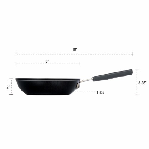 MasterPan 9.5 in. Healthy Ceramic Non-Stick Aluminium Cookware Fry Pan & Skillet with Bakelite Handle