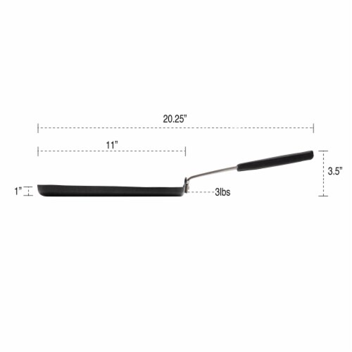 Griddle Pan / Pancake Pan, Non-Stick Aluminium Cookware, 11 (28Cm) Perspective: back