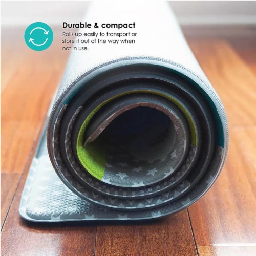 bbluv B0130 Multi Reversible Playmat - Tiles Perspective: back