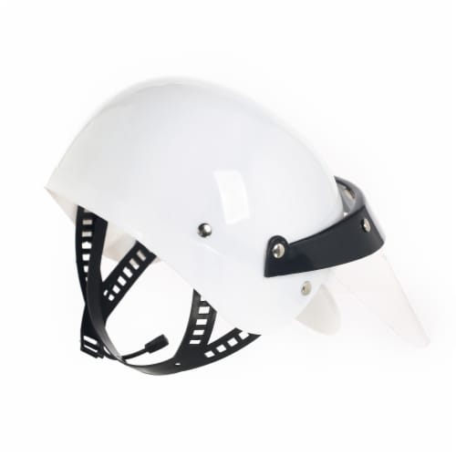 Police Helmet Youth Halloween Costume Accessory Perspective: back
