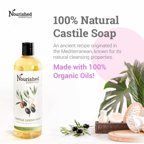 Nourished Essentials Organic Body Wash Kit - DIY Liquid Soap Making Perspective: back