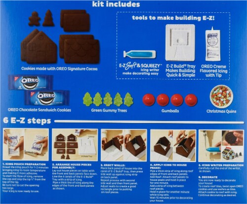 Create A Treat E-Z Build Oreo Cookie House Kit Perspective: back
