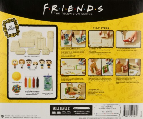 Create A Treat™ FRIENDS Central Perk Cookie Kit Perspective: back