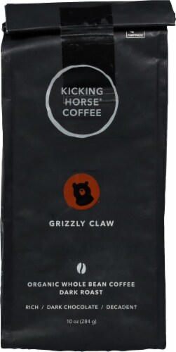 Kicking Horse® Coffee Grizzly Claw Dark Roast Organic Whole Bean Coffee Perspective: back